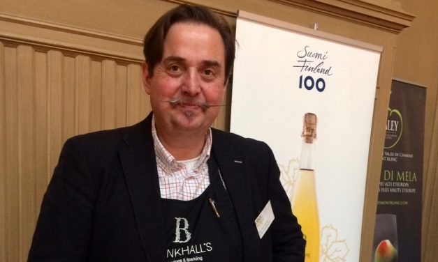 Jean-Marc Hering Cider World omenaviinimessuilla 31.3.2019