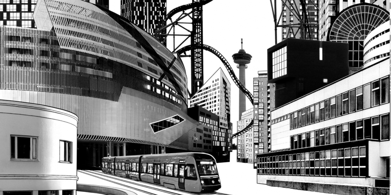 Urban AI Art von Jussi Lahtinen 29.09.2023 Frankfurt