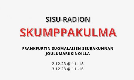 SISU-radion skumppakulma joulumarkkinoilla 2023