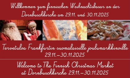 JOULUMARKKINAT – WEIHNACHTSBAZAR 29. & 30.11.2025 Frankfurt