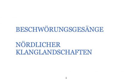 Musiken der Welt BESCHWÖRUNGSGESÄNGE NÖRDLICHER KLANGLANDSCHAFTEN 25.02.2025 Frankfurt