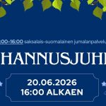 JUHANNUSJUHLA – SAVE THE DATE 20.06.2026 Frankfurt