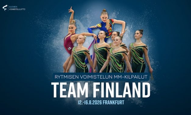 Suomi mukana! Rytmisen voimistelun MM-kilpailut 12.-16.08.2026 Frankfurt