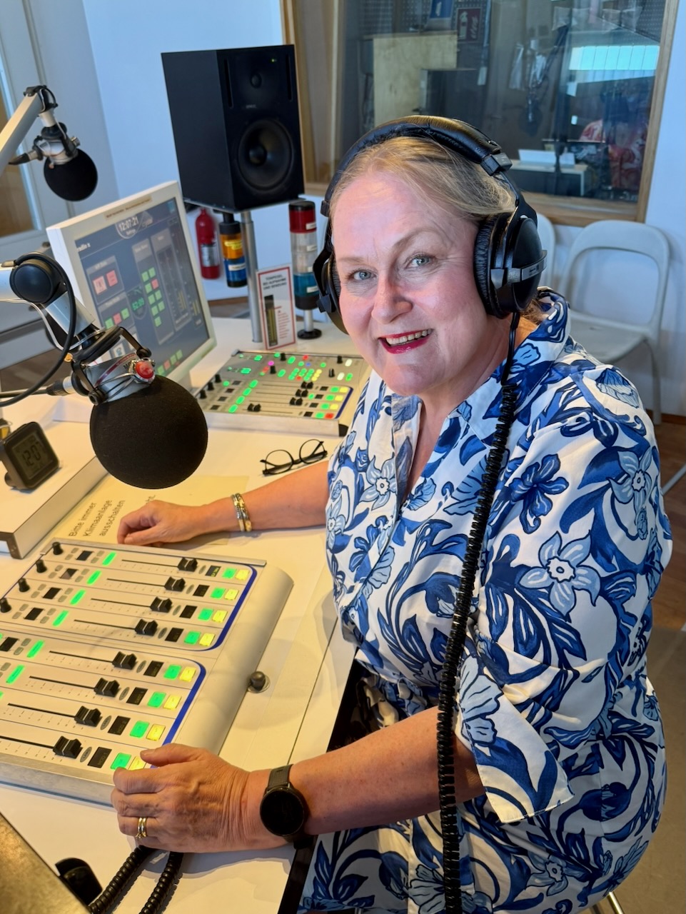 Ulla studiossa 